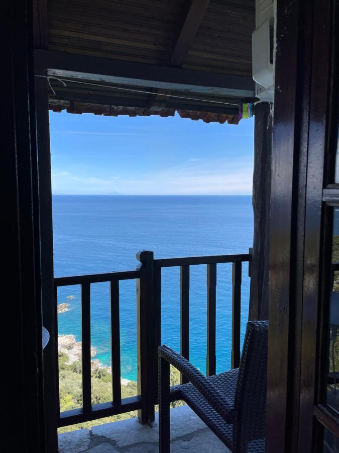 Double Studio Room By The Sea Tsagkarada Extérieur photo